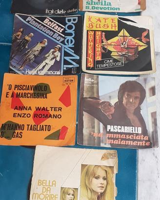 varie  dischi 45 giri