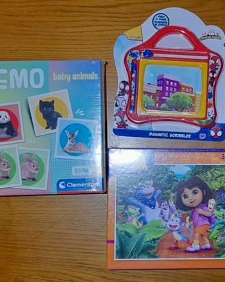 3 GIOCHI per bambini NUOVI