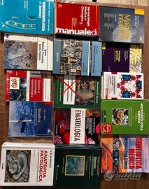 Libri vari di medicina per università