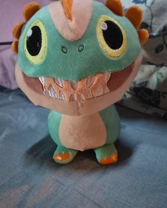 Peluche draghetto verde con ali