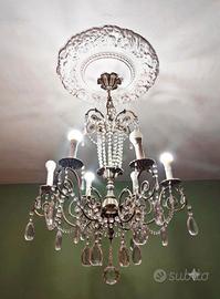 Lampadario stile classico impero