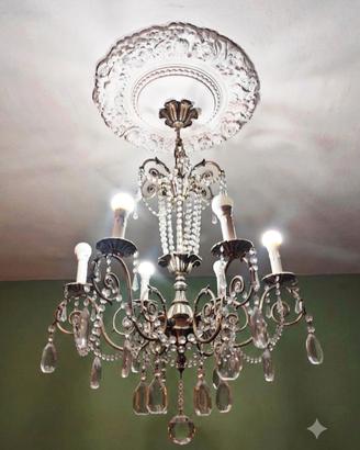Lampadario stile classico impero
