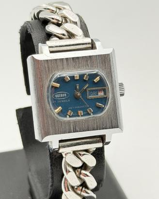 oberon tv swiss made vintage nos steel 26mm movime