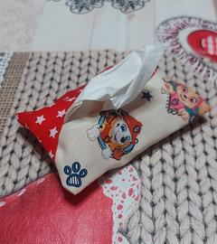 Porta Fazzoletti fatto a mano Paw Patrol Cani