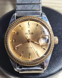 Orologio sector meccanico uomo anni 70 datejust