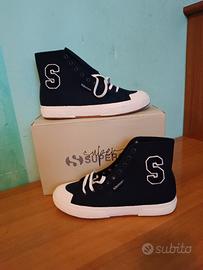 Superga 2295 colore Navy - White Avorio nuove 42