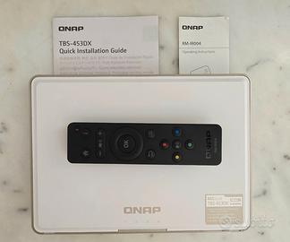 QNAP TBS-453DX NAS 8GB DDR RAM + 4TB SSD + Remote