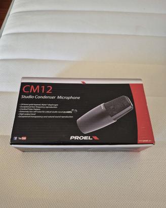 PROEL CM12 – Microfono a Condensatore da Studio