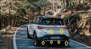 Spoiler paraurti post. Smart #1