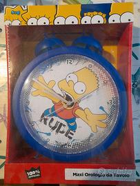 orologio da tavolo simpson nuovo da collezione 