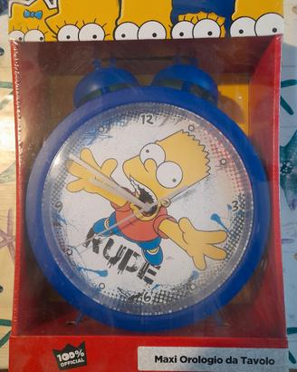 orologio da tavolo simpson nuovo da collezione 