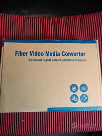 CONVERTITORE FIBRA OTTICA MM RS232, RS485, RS422