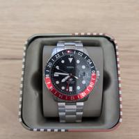 Orologio Fossil Blue GMT FS6092 in acciaio - Nuovo