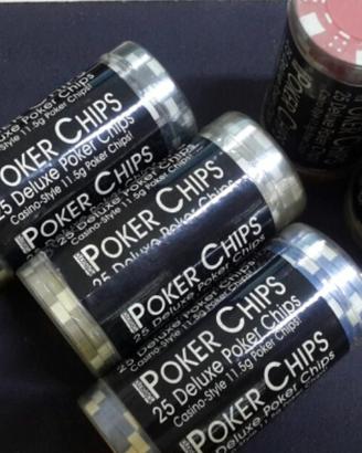Fiches gettoni da poker