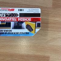 Scheda telefonica rara
