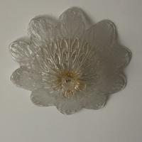 Coppia plafoniere Murano Luce Ø60 cm, vetro art.