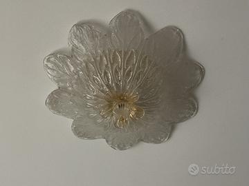 Coppia plafoniere Murano Luce Ø60 cm, vetro art.