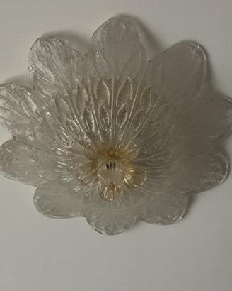 Coppia plafoniere Murano Luce Ø60 cm, vetro art.