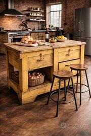 bancone mobile industriale anni 50 officina 