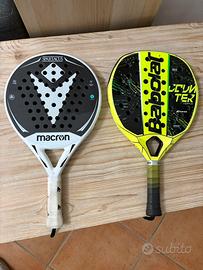 2 RACCHETTE PADEL