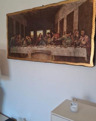 Quadro in legno ultima cena