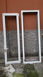 Finestra in alluminio 1 anta con doppi vetri