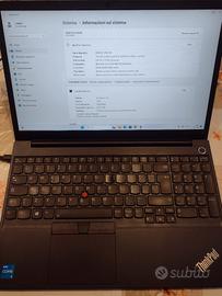 PC Lenovo thinkpad e15 Intel i5 gen 3 