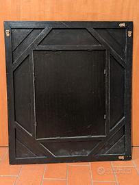 Specchio in legno dipinto a mano