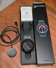 Samsung Watch 5 Pro Bluetooth Nero