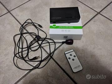 Interruttore switch HDMI 3 in 1 non funzionante