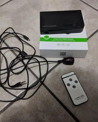 Interruttore switch HDMI 3 in 1 non funzionante