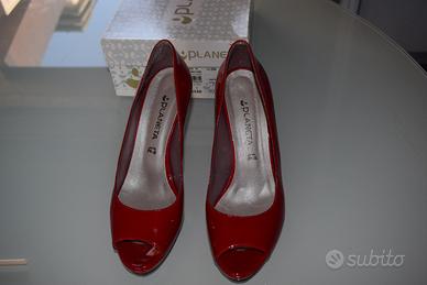 Decollete’ spuntate rosse