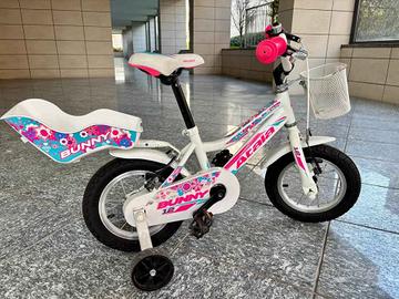 Bicicletta Atala Bunny Girl 12" rotelle +accessori
