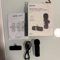 BOYA BY-V1 Microfono wireless - lightning