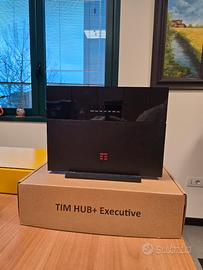 modem router fibra Tim hub + executive wifi 6 