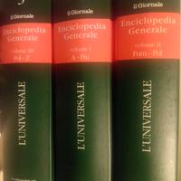 3 vol Enciclopedia Generale garzantine 