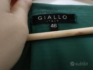 abito longuette con paillettes 