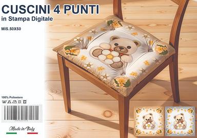 6 cuscini 4 punti thun