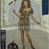 Vestito Carnevale pagliaccio horror donna 40/42