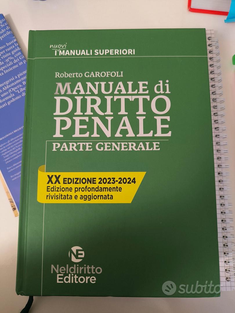 Compendio Di Diritto Penale - Parte Generale - Garofoli Roberto