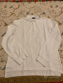 POLO BIANCA ORIGINAL MARINES 12ANNI