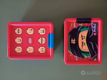 Due portapranzo o merende Lego Ninjago 