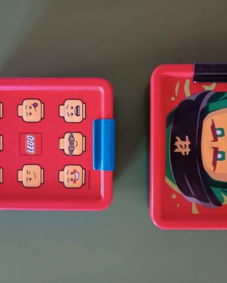 Due portapranzo o merende Lego Ninjago 