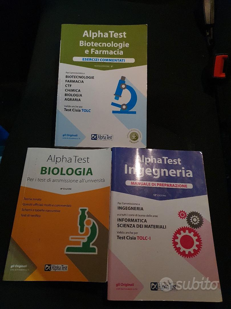 Alpha test ingegneria - Libri e Riviste In vendita a Bologna