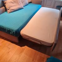 letto singolo con letto sottostante
