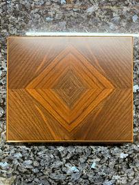 Cofanetto Dal Negro Legno + Fiches Euro + Carte