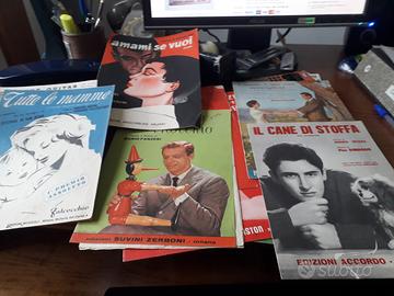 11 spartiti musicali anni 60-bindi-donaggio-dorell