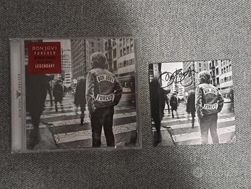 bon jovi forever cd autografato raro