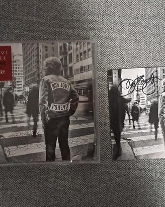 bon jovi forever cd autografato raro