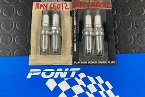 4 candele ralliart mitsubishi lancer evolution 9